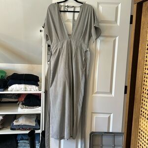Striped jumpsuit